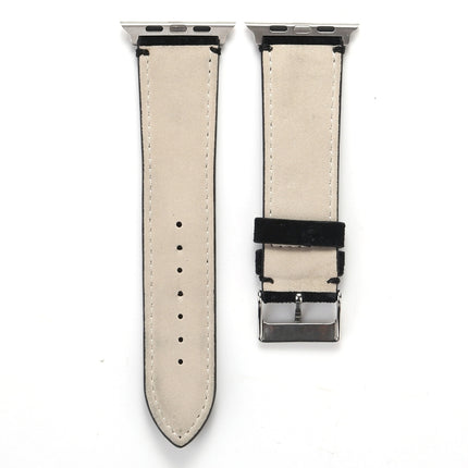 Frosted Genuine Leather Watchband For Apple Watch Series 6 & SE & 5 & 4 44mm / 3 & 2 & 1 42mm - DealBuddy
