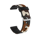 Camouflage Silicone Replacement Wrist Strap Watchband with Silver Buckle, 20mm For Samsung Galaxy Watch 3 41mm, 22mm For Samsung Galaxy Watch 3 45mm, 20mm For Samsung Galaxy Watch Active2 44mm, 20mm For Huawei Watch GT 2 42mm                           ... - DealBuddy