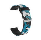 Camouflage Silicone Replacement Wrist Strap Watchband with Silver Buckle, 20mm For Samsung Galaxy Watch 3 41mm, 22mm For Samsung Galaxy Watch 3 45mm, 20mm For Samsung Galaxy Watch Active2 44mm, 20mm For Huawei Watch GT 2 42mm                           ... - DealBuddy