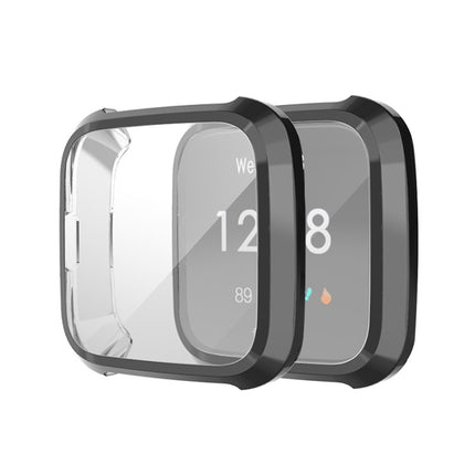 For Fitbit Versa Lite Smart Watch Full Coverage Plating TPU Protective Case - DealBuddy