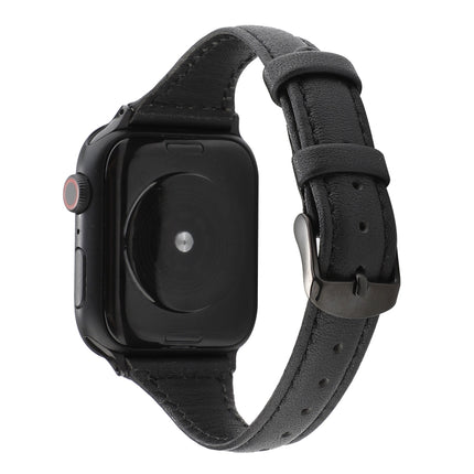 Crazy Horse Texture Genuine Leather Strap, For Apple Watch Series 7 41mm / 6 & SE & 5 & 4 40mm / 3 & 2 & 1 38mm, For Apple Watch Series 8&7 41mm / SE 2&6&SE&5&4 40mm / 3&2&1 38mm                                                                          ... - DealBuddy