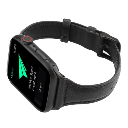 Crazy Horse Texture Genuine Leather Strap, For Apple Watch Series 7 41mm / 6 & SE & 5 & 4 40mm / 3 & 2 & 1 38mm, For Apple Watch Series 8&7 41mm / SE 2&6&SE&5&4 40mm / 3&2&1 38mm                                                                          ... - DealBuddy