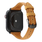 Crazy Horse Texture Genuine Leather Strap, For Apple Watch Series 7 41mm / 6 & SE & 5 & 4 40mm / 3 & 2 & 1 38mm, For Apple Watch Series 8&7 41mm / SE 2&6&SE&5&4 40mm / 3&2&1 38mm                                                                          ... - DealBuddy