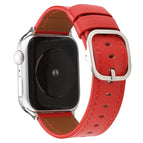 For Apple Watch Series 7 45mm / 6 & SE & 5 & 4 44mm / 3 & 2 & 1 42mm / Red