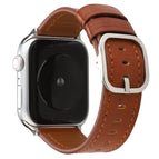 For Apple Watch Series 7 45mm / 6 & SE & 5 & 4 44mm / 3 & 2 & 1 42mm / Brown