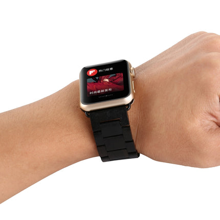 Wooden Replacement Wrist Strap Watchband, For Apple Watch Series 7  41mm / & 6 & SE & 5 & 4 40mm, For Apple Watch Series  7  45mm / & 6 & SE & 5 & 4 44mm - DealBuddy