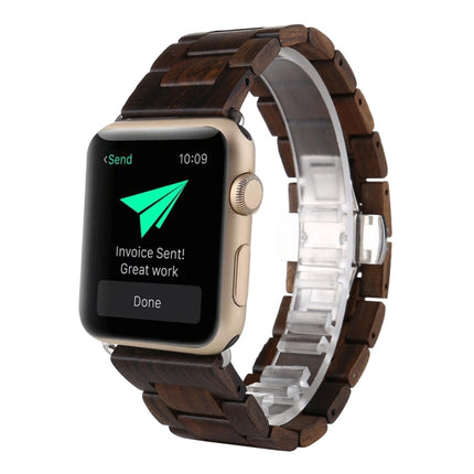 Wooden Replacement Wrist Strap Watchband, For Apple Watch Series 7  41mm / & 6 & SE & 5 & 4 40mm, For Apple Watch Series  7  45mm / & 6 & SE & 5 & 4 44mm - DealBuddy