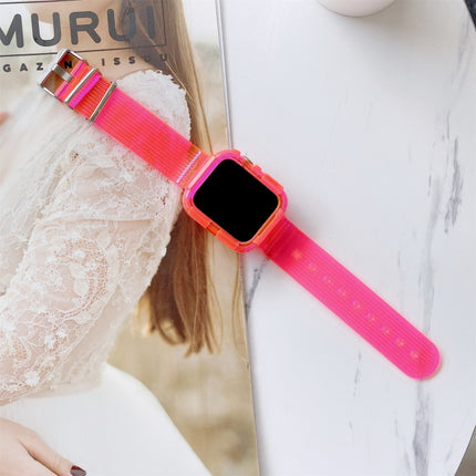 Candy Color Transparent TPU Watchband For Apple Watch Series 6 & SE & 5 & 4 40mm - DealBuddy