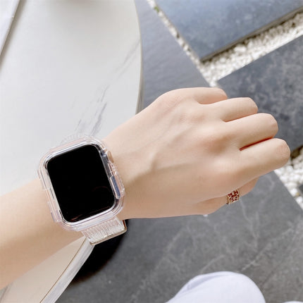 Candy Color Transparent TPU Watchband For Apple Watch Series 6 & SE & 5 & 4 40mm, For Apple Watch Series 7  41mm / & 6 & SE & 5 & 4 40mm - DealBuddy