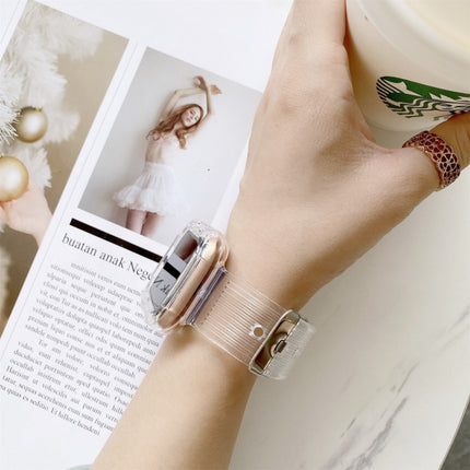 Candy Color Transparent TPU Watchband For Apple Watch Series 6 & SE & 5 & 4 40mm - DealBuddy