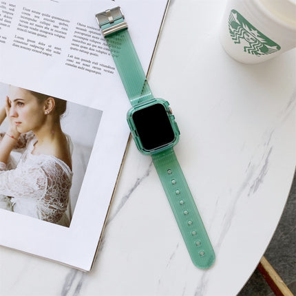 Candy Color Transparent TPU Watchband For Apple Watch Series 6 & SE & 5 & 4 44mm, For Apple Watch Series  7  45mm / & 6 & SE & 5 & 4 44mm - DealBuddy