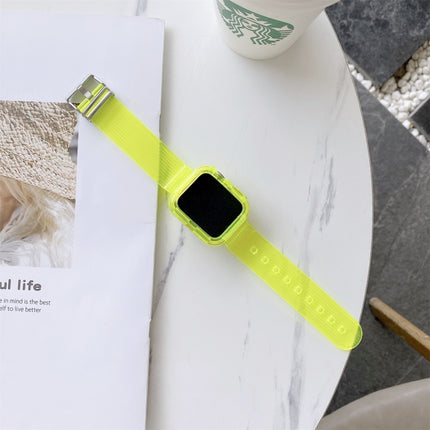 Candy Color Transparent TPU Watchband For Apple Watch Series 6 & SE & 5 & 4 44mm, For Apple Watch Series  7  45mm / & 6 & SE & 5 & 4 44mm - DealBuddy