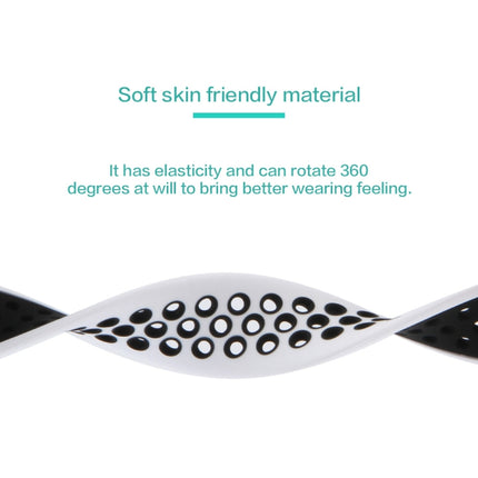 Elastic Silicone Watchband For Apple Watch Series 6 & SE & 5 & 4 40mm / 3 & 2 & 1 38mm, Length: 160mm - DealBuddy