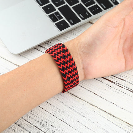 Mixed Color Nylon Braided Single Loop Replacement Watchbands For Apple Watch Series 6 & SE & 5 & 4 40mm / 3 & 2 & 1 38mm - DealBuddy