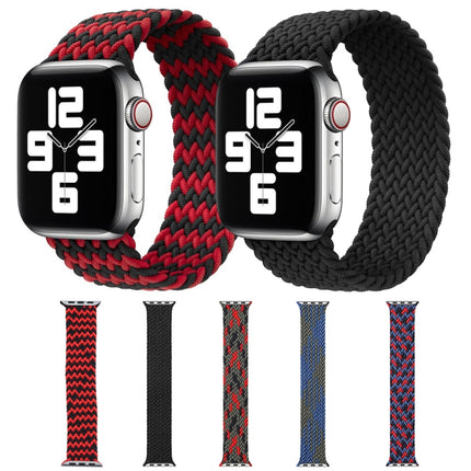 Mixed Color Nylon Braided Single Loop Replacement Watchbands For Apple Watch Series 6 & SE & 5 & 4 40mm / 3 & 2 & 1 38mm - DealBuddy