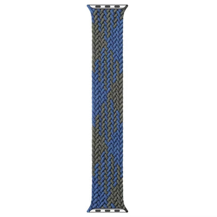 Mixed Color Nylon Braided Single Loop Replacement Watchbands For Apple Watch Series 6 & SE & 5 & 4 40mm / 3 & 2 & 1 38mm, S, M, L - DealBuddy