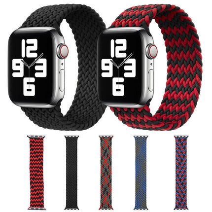 Mixed Color Nylon Braided Single Loop Replacement Watchbands For Apple Watch Series 6 & SE & 5 & 4 44mm / 3 & 2 & 1 42mm, S, M, L - DealBuddy