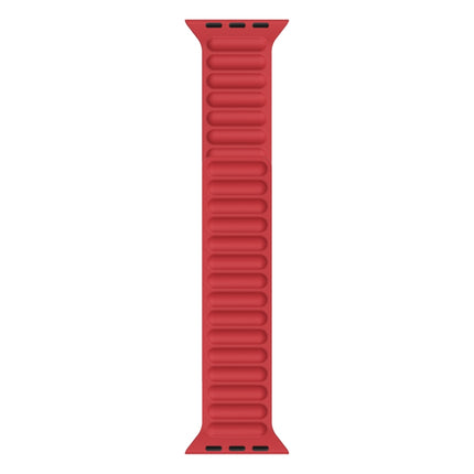 Silicone Magnetic Chain Watchband For Apple Watch Series 6 & SE & 5 & 4 44mm / 3 & 2 & 1 42mm, For Apple Watch Series 7 45mm / 6 & SE & 5 & 4 44mm / 3 & 2 & 1 42mm - DealBuddy