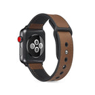 Paste Leather TPU Watchband For Apple Watch Series 6 & SE & 5 & 4 40mm / 3 & 2 & 1 38mm - DealBuddy