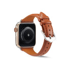 Genuine Leather Watchband For Apple Watch Series 6 & SE & 5 & 4 40mm / 3 & 2 & 1 38mm, For Apple Watch Series 8&7 41mm / SE 2&6&SE&5&4 40mm / 3&2&1 38mm, For Apple Watch Series 7 41mm / 6 & SE & 5 & 4 40mm / 3 & 2 & 1 38mm - DealBuddy