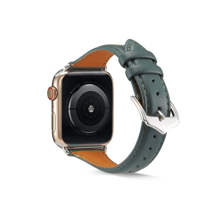 Genuine Leather Watchband For Apple Watch Series 6 & SE & 5 & 4 44mm / 3 & 2 & 1 42mm, For Apple Watch Series 7 45mm / 6 & SE & 5 & 4 44mm / 3 & 2 & 1 42mm, For Apple Watch Ultra 49mm / Series 8&7 45mm / SE 2&6&SE&5&4 44mm / 3&2&1 42mm - DealBuddy