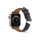 Genuine Leather Watchband For Apple Watch Series 6 & SE & 5 & 4 44mm / 3 & 2 & 1 42mm, For Apple Watch Series 7 45mm / 6 & SE & 5 & 4 44mm / 3 & 2 & 1 42mm, For Apple Watch Ultra 49mm / Series 8&7 45mm / SE 2&6&SE&5&4 44mm / 3&2&1 42mm - DealBuddy