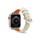 Genuine Leather Watchband For Apple Watch Series 6 & SE & 5 & 4 44mm / 3 & 2 & 1 42mm, For Apple Watch Series 7 45mm / 6 & SE & 5 & 4 44mm / 3 & 2 & 1 42mm, For Apple Watch Ultra 49mm / Series 8&7 45mm / SE 2&6&SE&5&4 44mm / 3&2&1 42mm - DealBuddy
