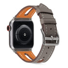 Top-grain Leather Watchband For Apple Watch Series 6 & SE & 5 & 4 40mm / 3 & 2 & 1 38mm - DealBuddy