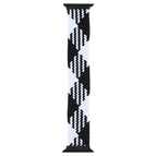 L / Checkered Black White