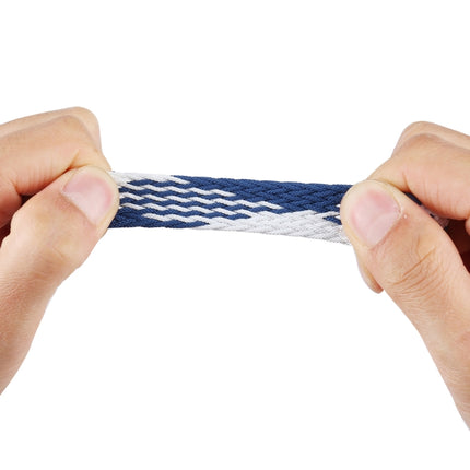 Plastic Buckle Mixed Color Nylon Braided Single Loop Replacement Watchbands For Apple Watch Series 6 & SE & 5 & 4 40mm / 3 & 2 & 1 38mm - DealBuddy