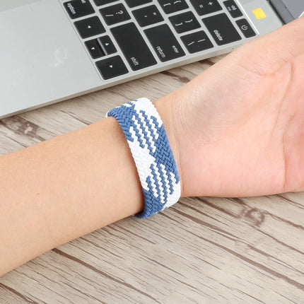 Plastic Buckle Mixed Color Nylon Braided Single Loop Replacement Watchbands For Apple Watch Series 6 & SE & 5 & 4 40mm / 3 & 2 & 1 38mm - DealBuddy