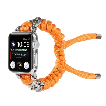 Skull Umbrella Cord Braided Watch Strap, For Apple Watch Ultra 49mm / Series 8&7 45mm / SE 2&6&SE&5&4 44mm / 3&2&1 42mm, For Apple Watch Series 8&7 41mm / SE 2&6&SE&5&4 40mm / 3&2&1 38mm                                                                  ... - DealBuddy