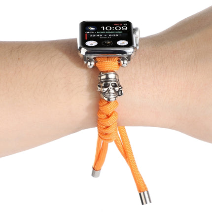 Skull Umbrella Cord Braided Watch Strap, For Apple Watch Ultra 49mm / Series 8&7 45mm / SE 2&6&SE&5&4 44mm / 3&2&1 42mm, For Apple Watch Series 8&7 41mm / SE 2&6&SE&5&4 40mm / 3&2&1 38mm                                                                  ... - DealBuddy