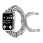 Skull Umbrella Cord Braided Watch Strap, For Apple Watch Ultra 49mm / Series 8&7 45mm / SE 2&6&SE&5&4 44mm / 3&2&1 42mm, For Apple Watch Series 8&7 41mm / SE 2&6&SE&5&4 40mm / 3&2&1 38mm                                                                  ... - DealBuddy