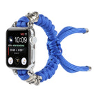 Skull Umbrella Cord Braided Watch Strap, For Apple Watch Ultra 49mm / Series 8&7 45mm / SE 2&6&SE&5&4 44mm / 3&2&1 42mm, For Apple Watch Series 8&7 41mm / SE 2&6&SE&5&4 40mm / 3&2&1 38mm                                                                  ... - DealBuddy
