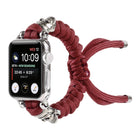 Skull Umbrella Cord Braided Watch Strap, For Apple Watch Ultra 49mm / Series 8&7 45mm / SE 2&6&SE&5&4 44mm / 3&2&1 42mm, For Apple Watch Series 8&7 41mm / SE 2&6&SE&5&4 40mm / 3&2&1 38mm                                                                  ... - DealBuddy