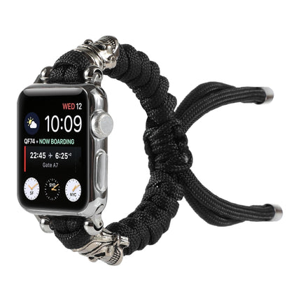 Skull Umbrella Cord Braided Watch Strap, For Apple Watch Ultra 49mm / Series 8&7 45mm / SE 2&6&SE&5&4 44mm / 3&2&1 42mm, For Apple Watch Series 8&7 41mm / SE 2&6&SE&5&4 40mm / 3&2&1 38mm                                                                  ... - DealBuddy