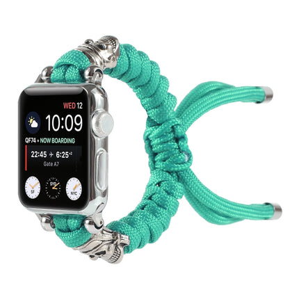 Skull Umbrella Cord Braided Watch Strap, For Apple Watch Ultra 49mm / Series 8&7 45mm / SE 2&6&SE&5&4 44mm / 3&2&1 42mm, For Apple Watch Series 8&7 41mm / SE 2&6&SE&5&4 40mm / 3&2&1 38mm                                                                  ... - DealBuddy