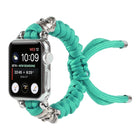 Skull Umbrella Cord Braided Watch Strap, For Apple Watch Ultra 49mm / Series 8&7 45mm / SE 2&6&SE&5&4 44mm / 3&2&1 42mm, For Apple Watch Series 8&7 41mm / SE 2&6&SE&5&4 40mm / 3&2&1 38mm                                                                  ... - DealBuddy