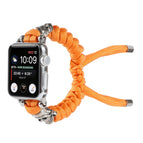 For Apple Watch Series 8&7 41mm / SE 2&6&SE&5&4 40mm / 3&2&1 38mm / Orange