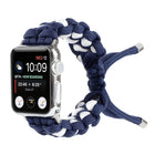 Braided Umbrella Cord Watch Strap, For Apple Watch Ultra 49mm / Series 8&7 45mm / SE 2&6&SE&5&4 44mm / 3&2&1 42mm, For Apple Watch Series 8&7 41mm / SE 2&6&SE&5&4 40mm / 3&2&1 38mm, For Apple Watch Series 7 45mm / 6 & SE & 5 & 4 44mm / 3 & 2 & 1 42mm - DealBuddy