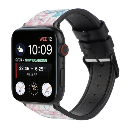 Printed Leather Watch Strap, For Apple Watch Series 7 45mm / 6 & SE & 5 & 4 44mm / 3 & 2 & 1 42mm, For Apple Watch Series 8&7 41mm / SE 2&6&SE&5&4 40mm / 3&2&1 38mm, For Apple Watch PSeries 7 41mm / 6 & SE & 5 & 4 40mm / 3 & 2 & 1 38mm                 ... - DealBuddy