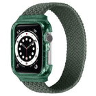 Weave Replacement Wrist Strap Watchbands with Frame For Apple Watch Series 6 & SE & 5 & 4 40mm / 3 & 2 & 1 38mm, 128mm, 135mm, 140mm, 145mm, 150mm, 155mm - DealBuddy