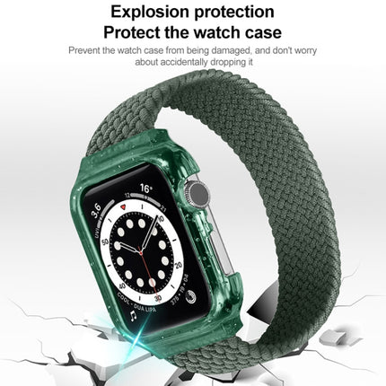 Weave Replacement Wrist Strap Watchbands with Frame For Apple Watch Series 6 & SE & 5 & 4 40mm / 3 & 2 & 1 38mm, 128mm, 135mm, 140mm, 145mm, 150mm, 155mm - DealBuddy