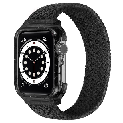 Weave Replacement Wrist Strap Watchbands with Frame For Apple Watch Series 6 & SE & 5 & 4 40mm / 3 & 2 & 1 38mm - DealBuddy