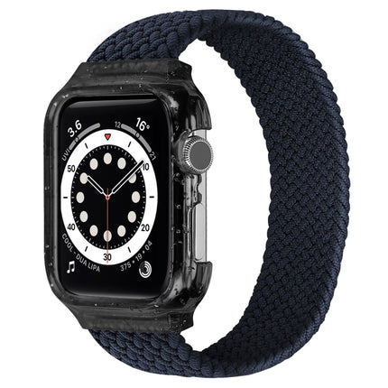 Weave Replacement Wrist Strap Watchbands with Frame For Apple Watch Series 6 & SE & 5 & 4 40mm / 3 & 2 & 1 38mm - DealBuddy