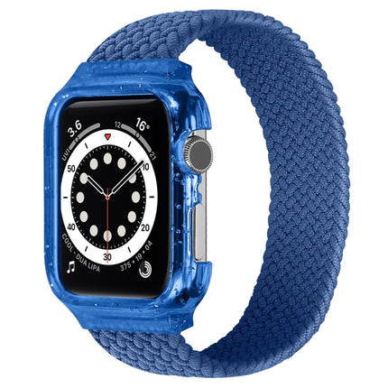 Weave Replacement Wrist Strap Watchbands with Frame For Apple Watch Series 6 & SE & 5 & 4 40mm / 3 & 2 & 1 38mm - DealBuddy