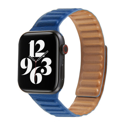 Loop Leather Watchband For Apple Watch Series 6 & SE & 5 & 4 40mm / 3 & 2 & 1 38mm, For Apple Watch Series 7 41mm / 6 & SE & 5 & 4 40mm / 3 & 2 & 1 38mm
