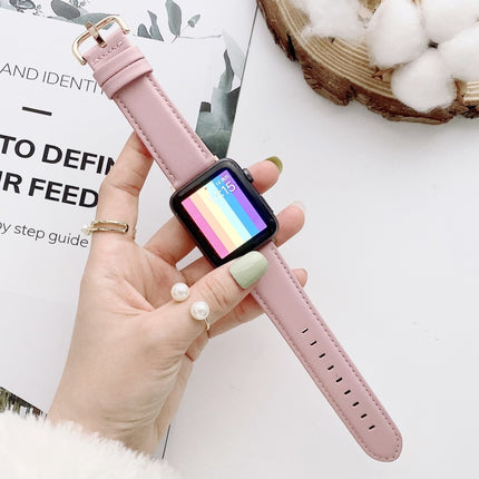 D Character Buckle Smooth Texture Replacement Watchbands For Apple Watch Series 6 & SE & 5 & 4 44mm / 3 & 2 & 1 42mm - DealBuddy