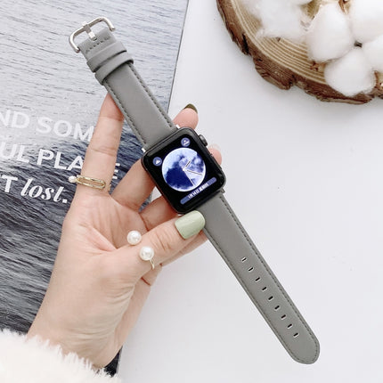 D Character Buckle Smooth Texture Replacement Watchbands For Apple Watch Series 6 & SE & 5 & 4 44mm / 3 & 2 & 1 42mm - DealBuddy